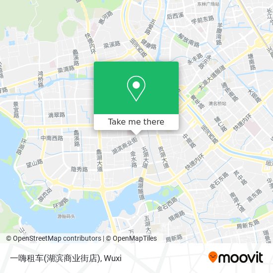 一嗨租车(湖滨商业街店) map