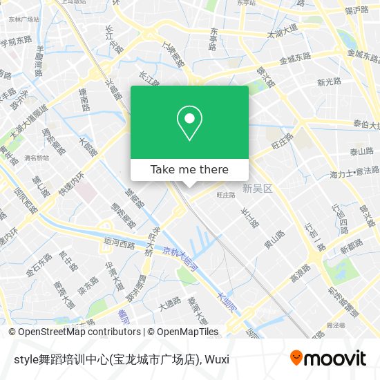 style舞蹈培训中心(宝龙城市广场店) map