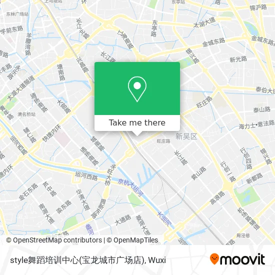 style舞蹈培训中心(宝龙城市广场店) map