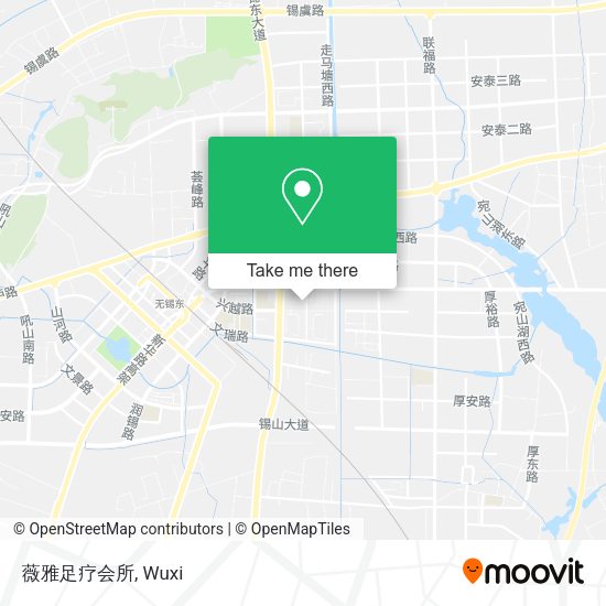 薇雅足疗会所 map