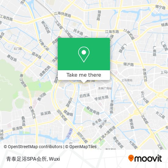 青泰足浴SPA会所 map