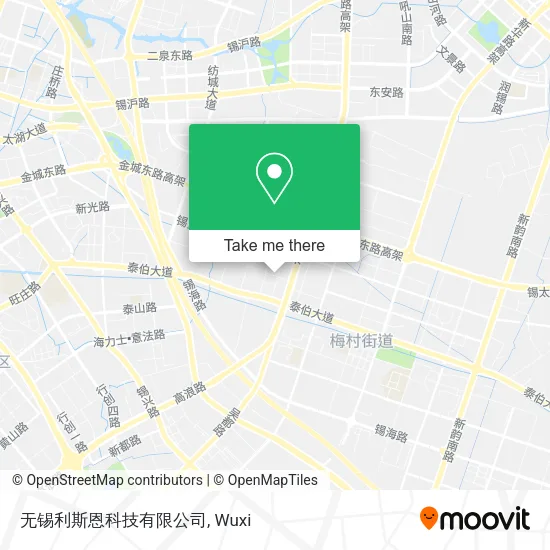 无锡利斯恩科技有限公司 map