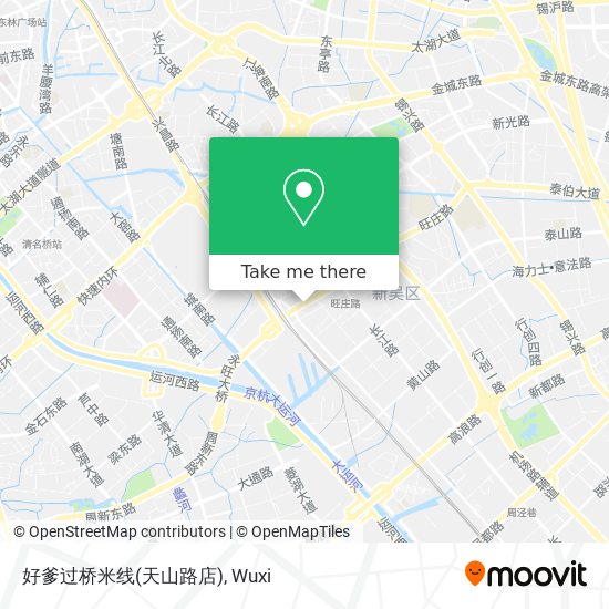 好爹过桥米线(天山路店) map