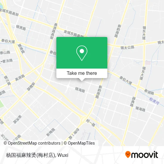 杨国福麻辣烫(梅村店) map