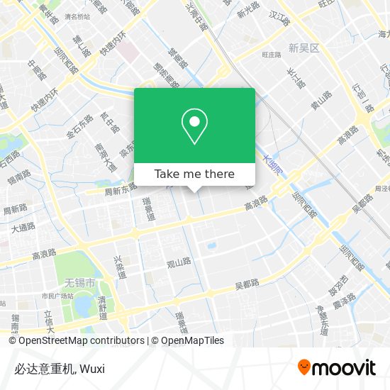 必达意重机 map