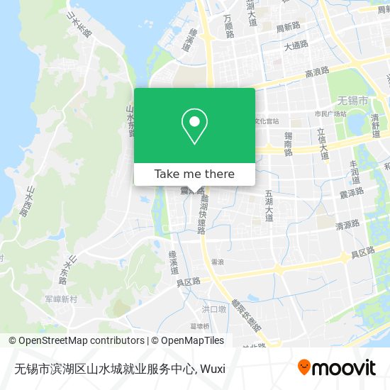 无锡市滨湖区山水城就业服务中心 map