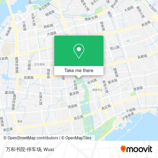 万和书院-停车场 map