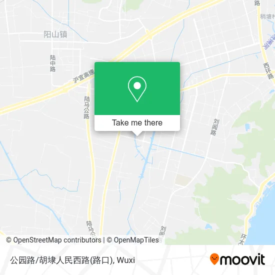 公园路/胡埭人民西路(路口) map