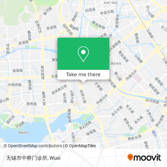 无锡市中桥门诊所 map