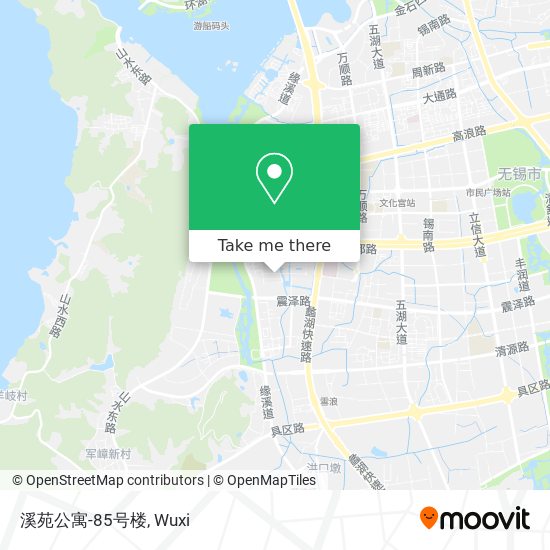 溪苑公寓-85号楼 map