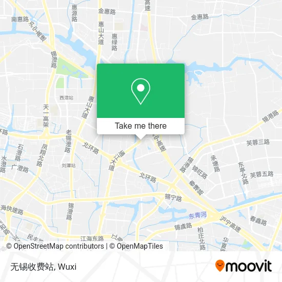 无锡收费站 map