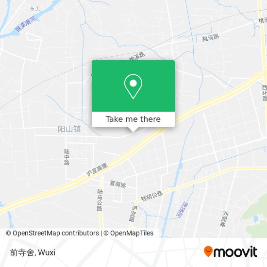 前寺舍 map