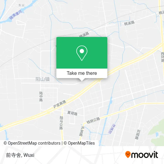 前寺舍 map