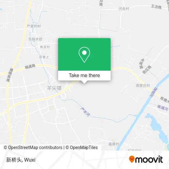 新桥头 map