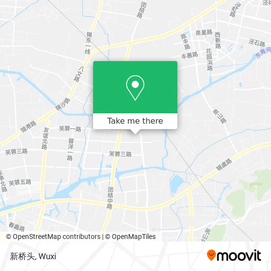 新桥头 map