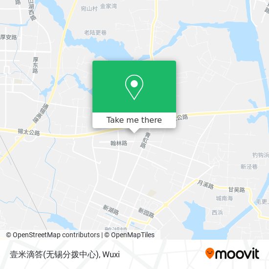壹米滴答(无锡分拨中心) map