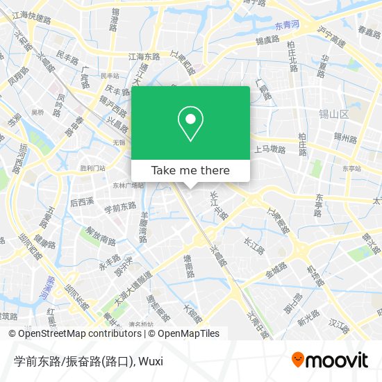 学前东路/振奋路(路口) map