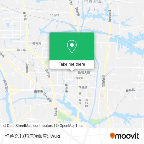 怪兽充电(玛尼瑜伽店) map