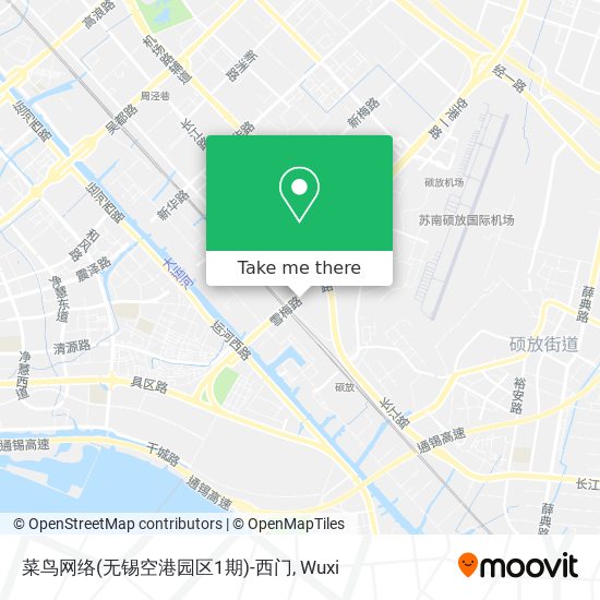 菜鸟网络(无锡空港园区1期)-西门 map