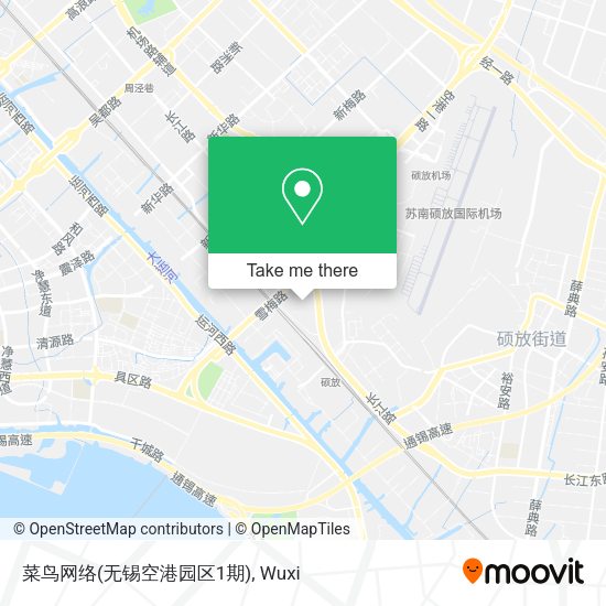 菜鸟网络(无锡空港园区1期) map