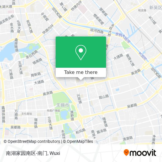 南湖家园南区-南门 map