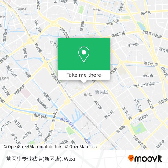 苗医生专业祛痘(新区店) map