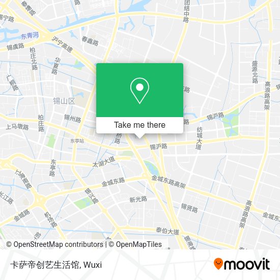 卡萨帝创艺生活馆 map