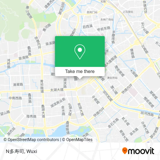 N多寿司 map