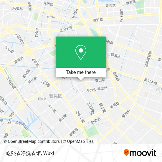屹熙衣净洗衣馆 map