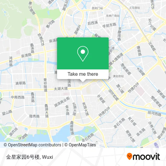 金星家园6号楼 map