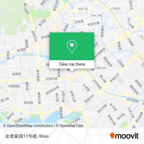 金星家园11号楼 map