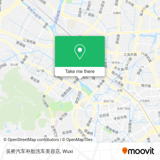 吴桥汽车补胎洗车美容店 map