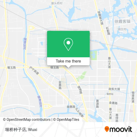 堰桥种子店 map