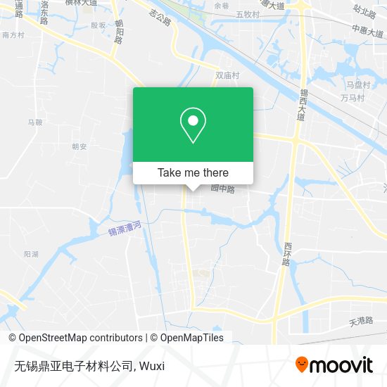 无锡鼎亚电子材料公司 map