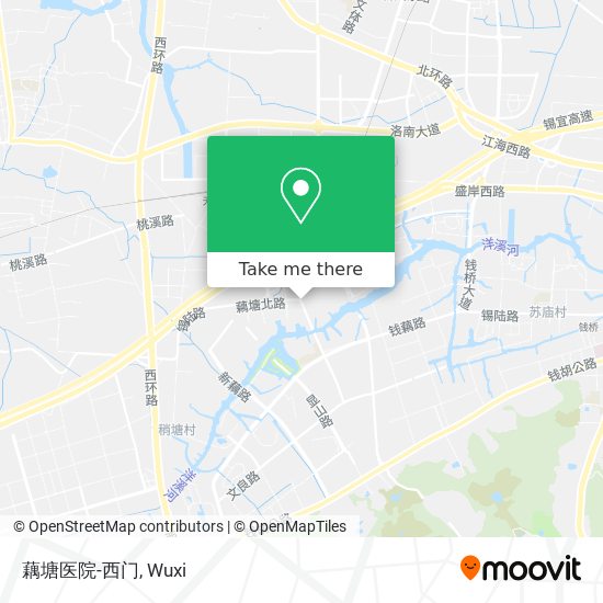 藕塘医院-西门 map
