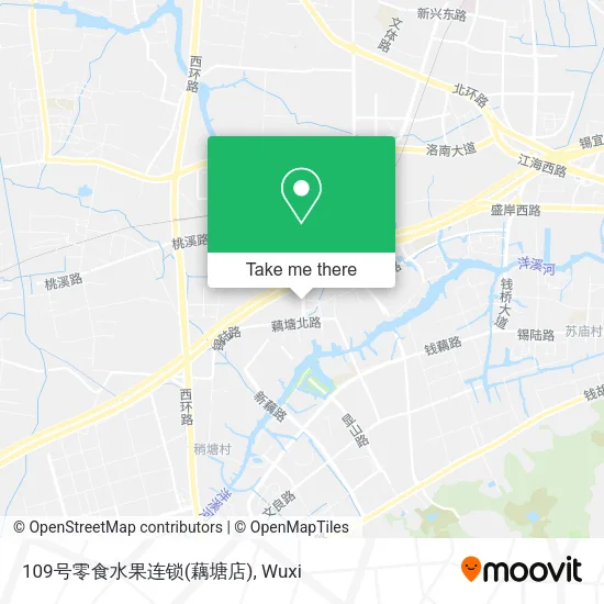 109号零食水果连锁(藕塘店) map
