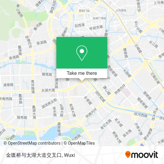 金匮桥与太湖大道交叉口 map