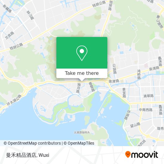 曼禾精品酒店 map
