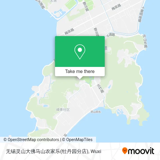 无锡灵山大佛马山农家乐(牡丹园分店) map