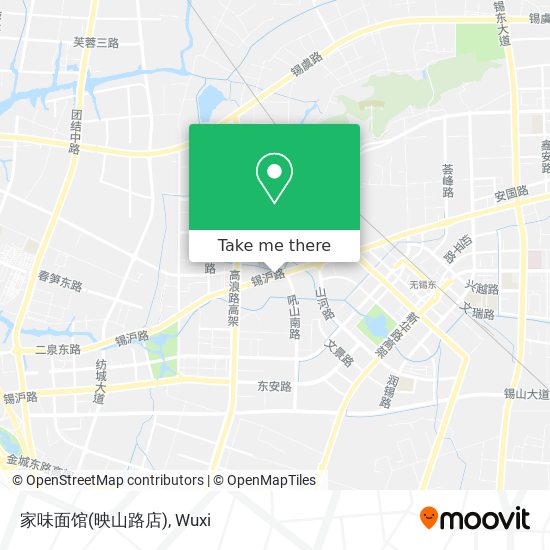 家味面馆(映山路店) map