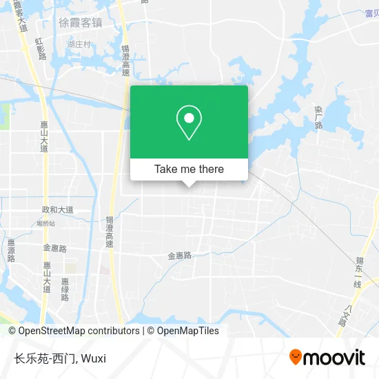 长乐苑-西门 map