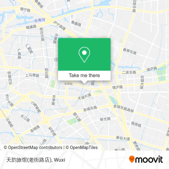 天韵旅馆(老街路店) map
