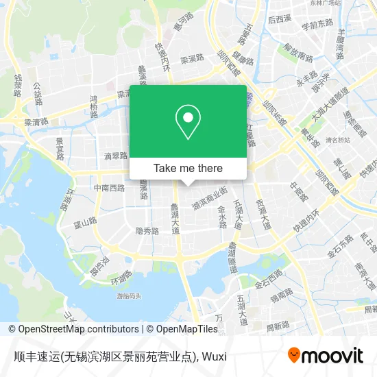 顺丰速运(无锡滨湖区景丽苑营业点) map