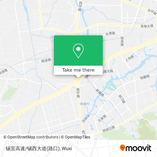 锡宜高速/锡西大道(路口) map