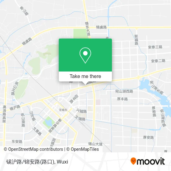 锡沪路/锦安路(路口) map