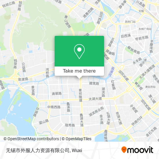 无锡市外服人力资源有限公司 map