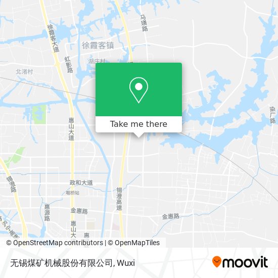 无锡煤矿机械股份有限公司 map