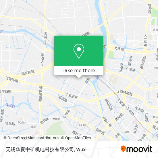 无锡华夏中矿机电科技有限公司 map