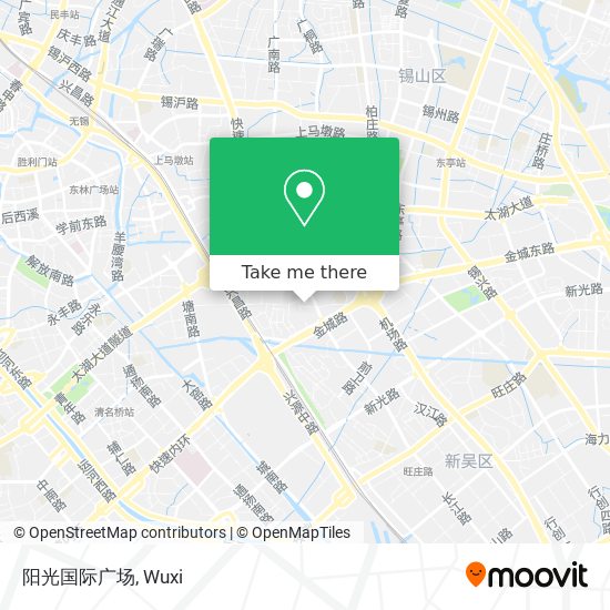 阳光国际广场 map