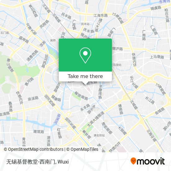 无锡基督教堂-西南门 map